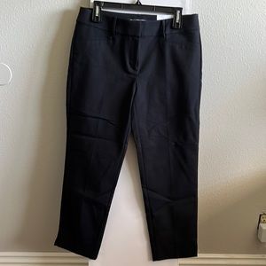 NWT LOFT black Riviera pant size 6